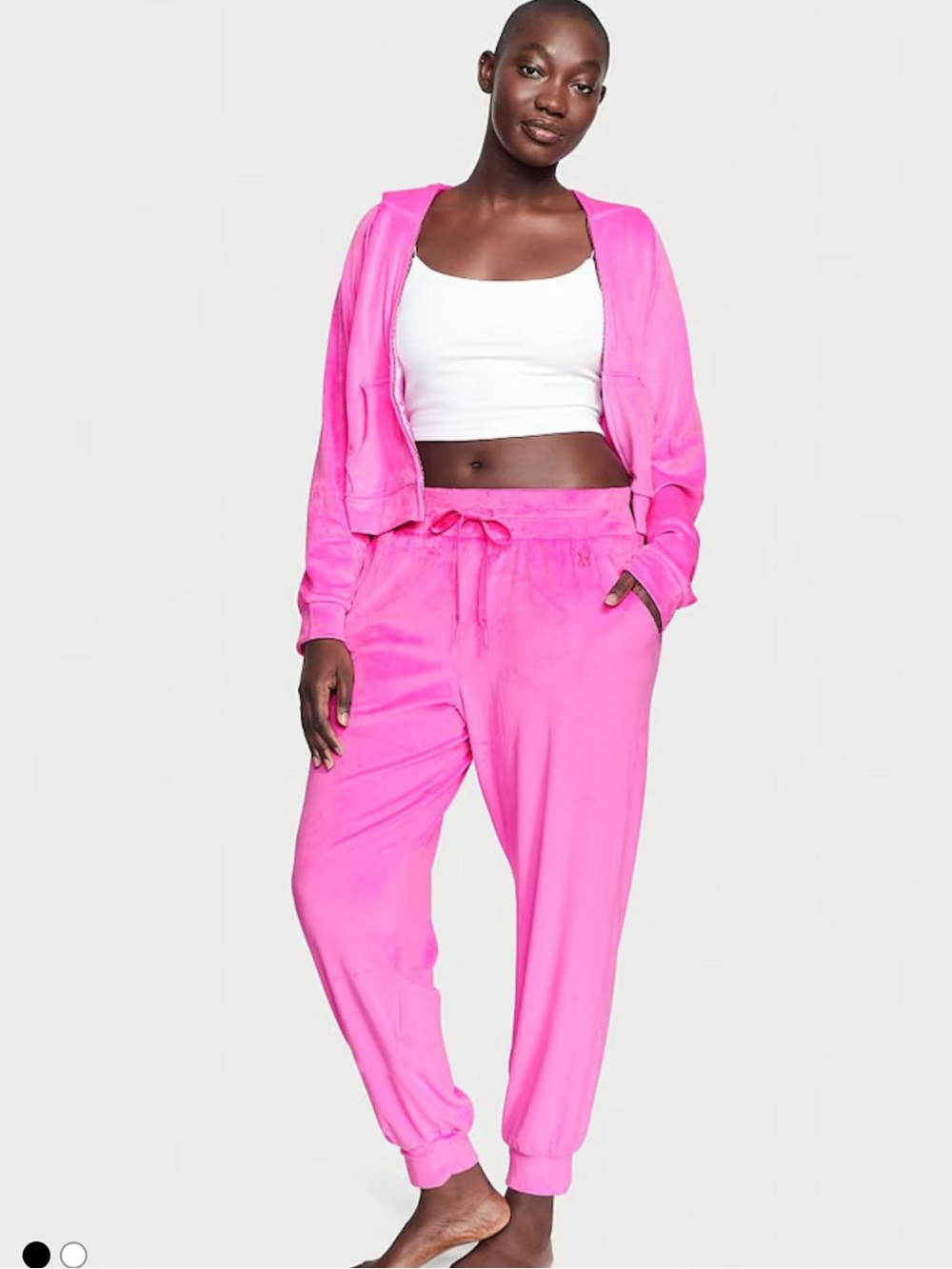 Victoria’s Secret Berry Pink  Velour Jogger Pants. Dopamine. Loungewear